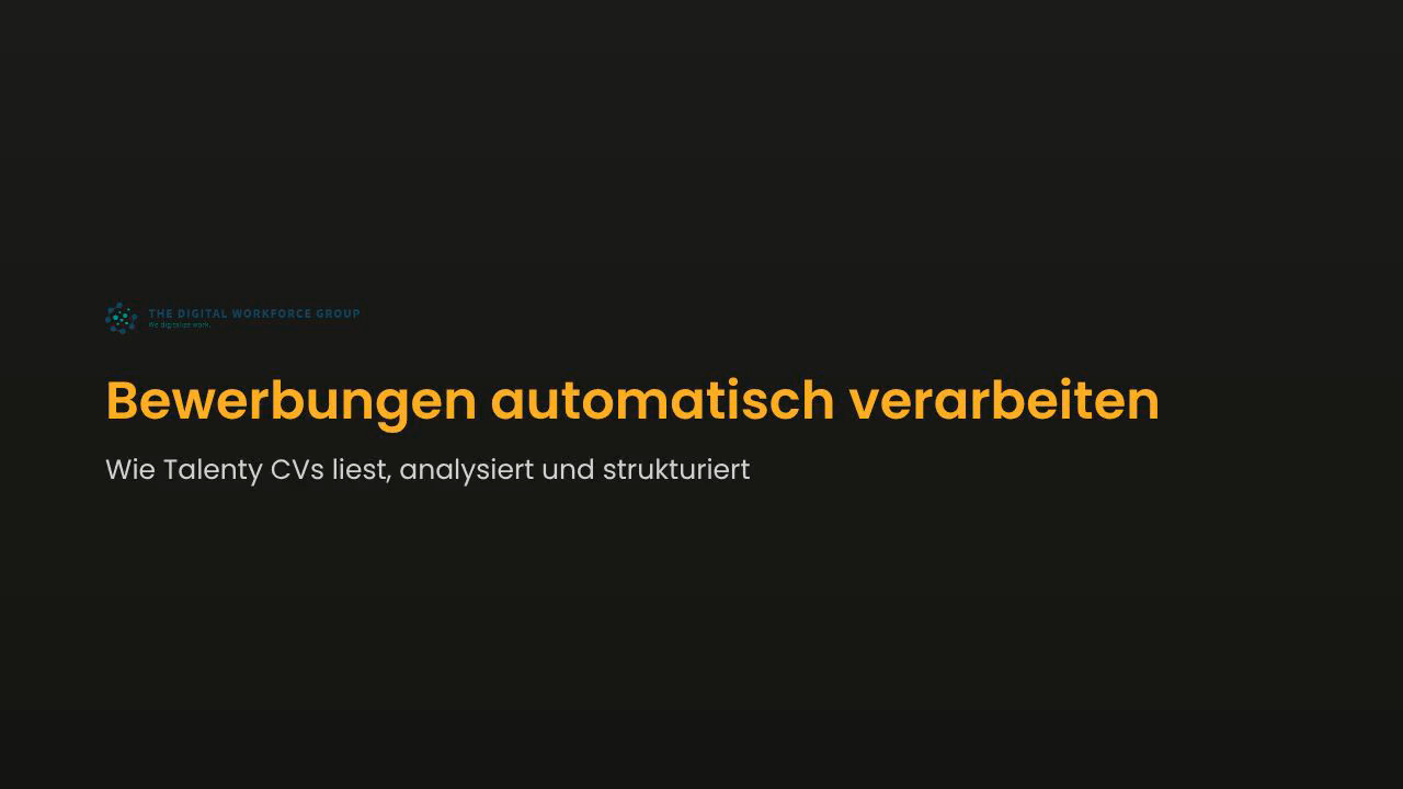 Vom Eingang zur KI-Analyse